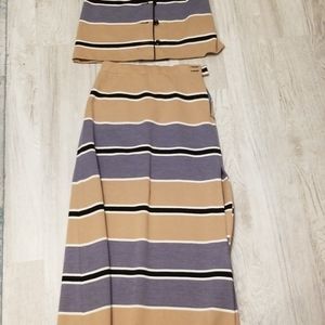 Vintage 2 piece Tan Jay set.